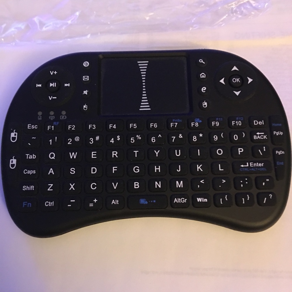 Mini Wireless Keyboard Combo Multi-Media remote control and touch pad function - Picture 7 of 7